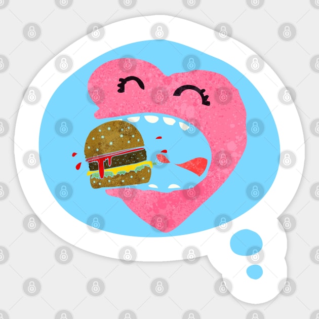 Burger Lover Sticker by After Daylight Project